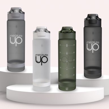 Bouteille d'eau 1000ml avec mesure